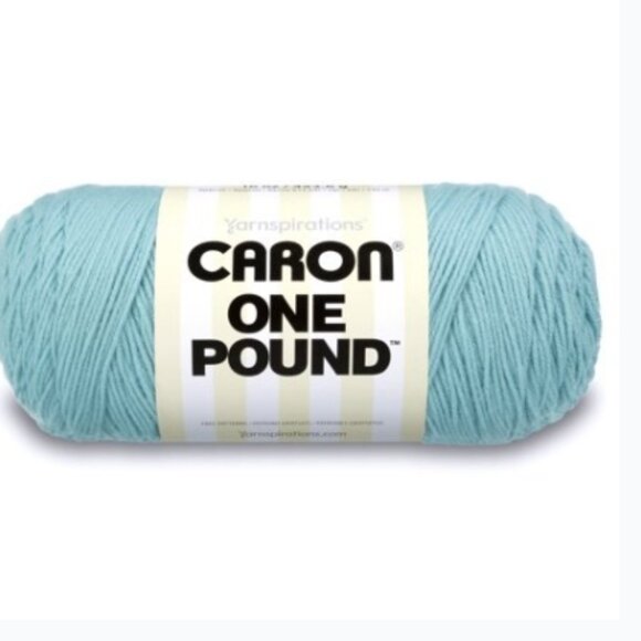 CARON ONE POUND KNITTING YARN IN SOFT SAGE (454G/16OZ) LOT OF 2 SKEINS - Picture 1 of 7